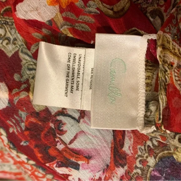 Silk Camilla Cameos Can Can Long scarf - Picture 10 of 13